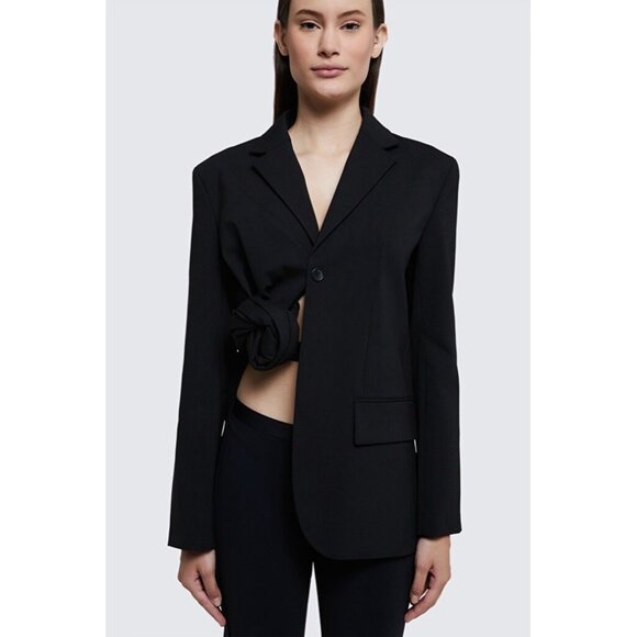 JACQUEMUS La Veste Baccala in Black Jacket Blazer - Picture 1 of 9
